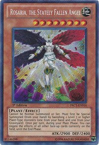 Rosaria, the Stately Fallen Angel [PRC1-EN016] Secret Rare | Galaxy Games LLC