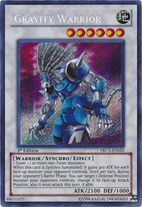 Gravity Warrior [PRC1-EN020] Secret Rare | Galaxy Games LLC