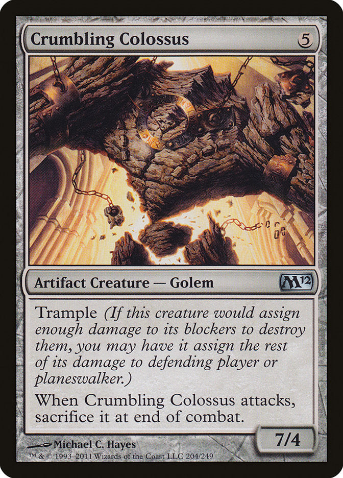 Crumbling Colossus [Magic 2012] | Galaxy Games LLC