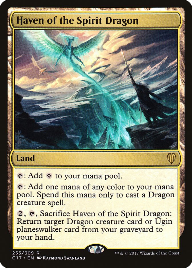 Haven of the Spirit Dragon [Commander 2017] | Galaxy Games LLC