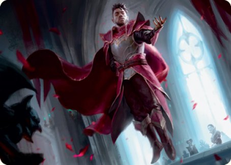 Markov Waltzer Art Card [Innistrad: Crimson Vow Art Series] | Galaxy Games LLC