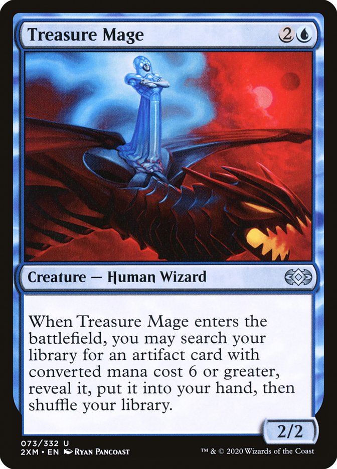 Treasure Mage [Double Masters] | Galaxy Games LLC