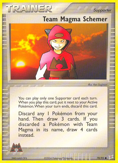 Team Magma Schemer (70/95) [EX: Team Magma vs Team Aqua] | Galaxy Games LLC