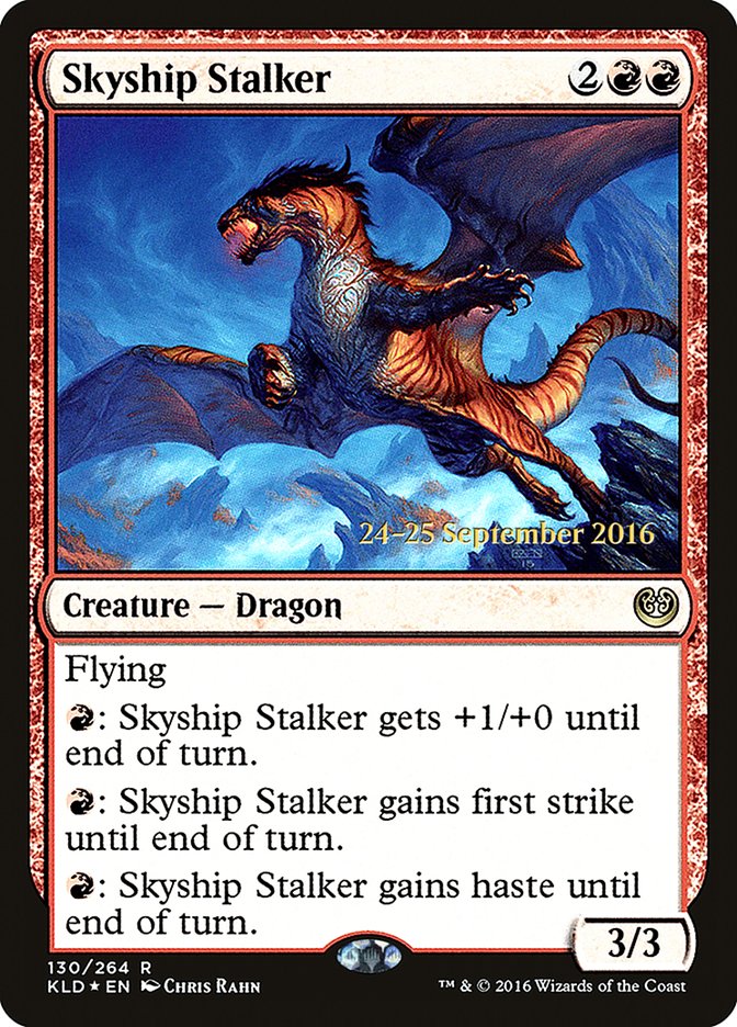 Skyship Stalker [Kaladesh Prerelease Promos] | Galaxy Games LLC