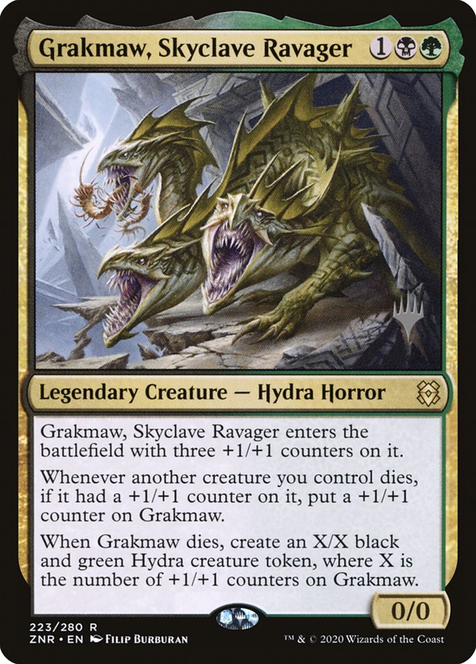 Grakmaw, Skyclave Ravager (Promo Pack) [Zendikar Rising Promos] | Galaxy Games LLC