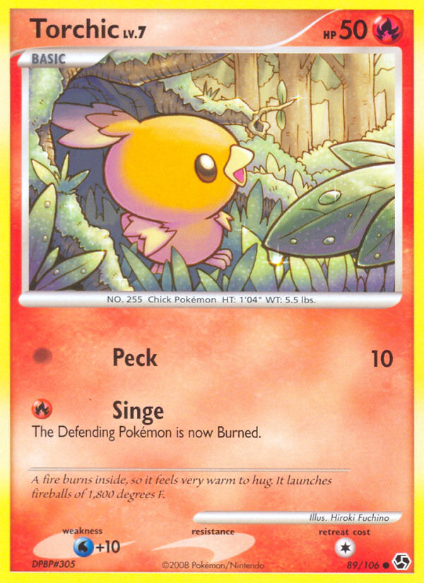 Torchic (89/106) [Diamond & Pearl: Great Encounters] | Galaxy Games LLC