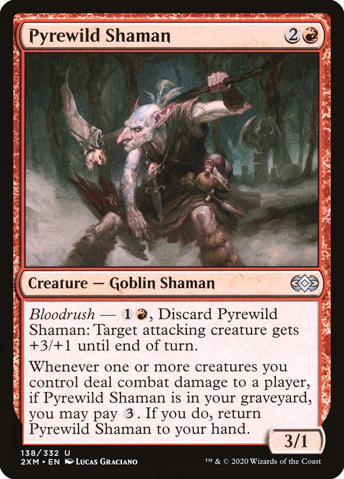 Pyrewild Shaman [Double Masters] | Galaxy Games LLC