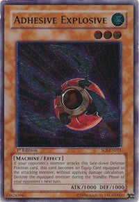 Adhesive Explosive (UTR) [SOI-EN011] Ultimate Rare | Galaxy Games LLC