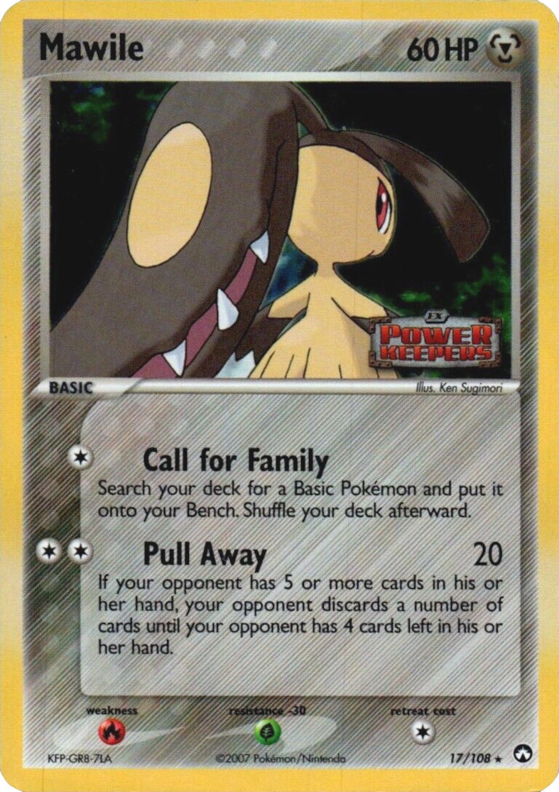 Mawile (17/108) (Stamped) [EX: Power Keepers] | Galaxy Games LLC