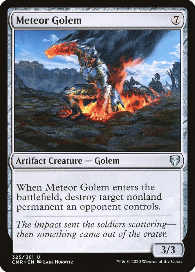 Meteor Golem (325) [Commander Legends] | Galaxy Games LLC