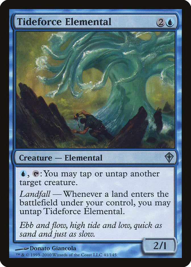 Tideforce Elemental [Worldwake] | Galaxy Games LLC