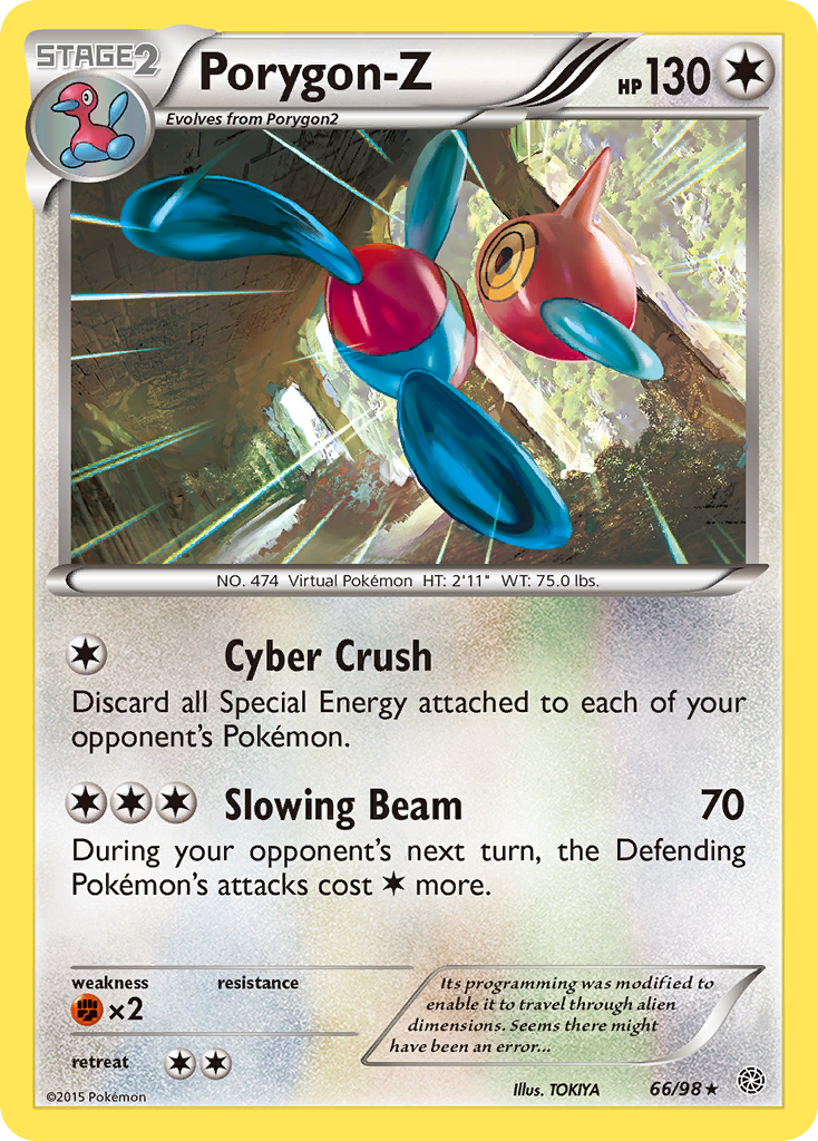 Porygon-Z (66/98) [XY: Ancient Origins] | Galaxy Games LLC