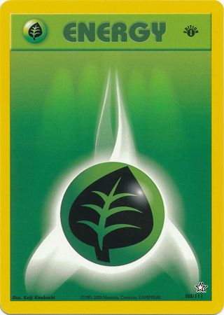 Grass Energy (108/111) [Neo Genesis Unlimited] | Galaxy Games LLC