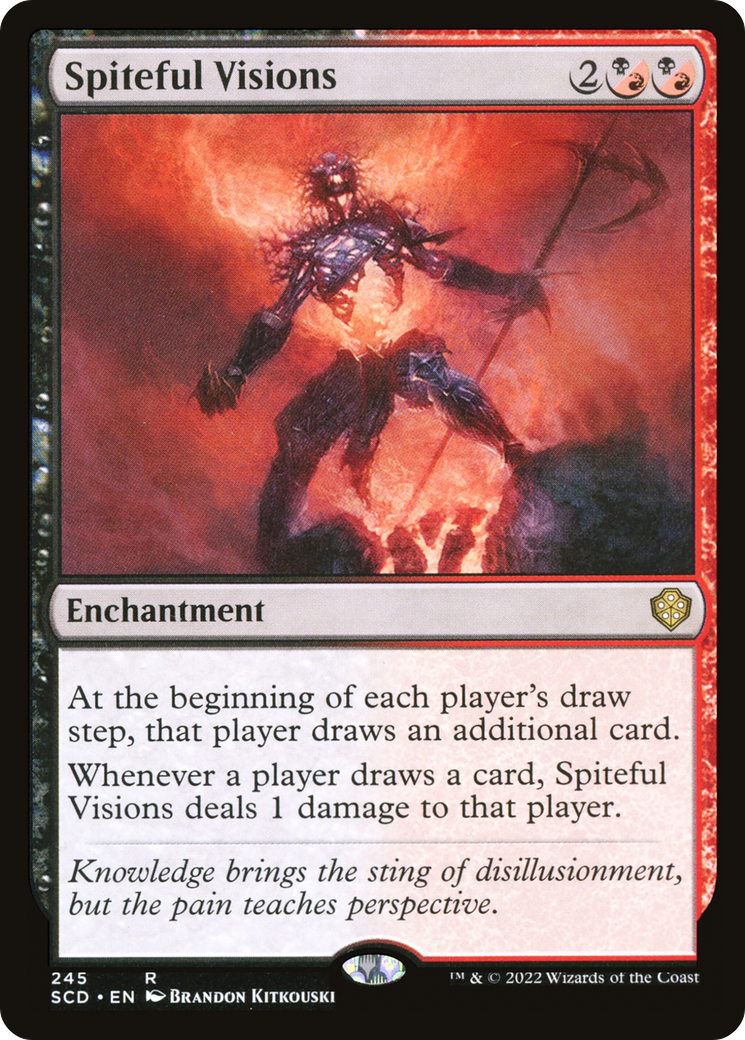 Spiteful Visions [Starter Commander Decks] | Galaxy Games LLC