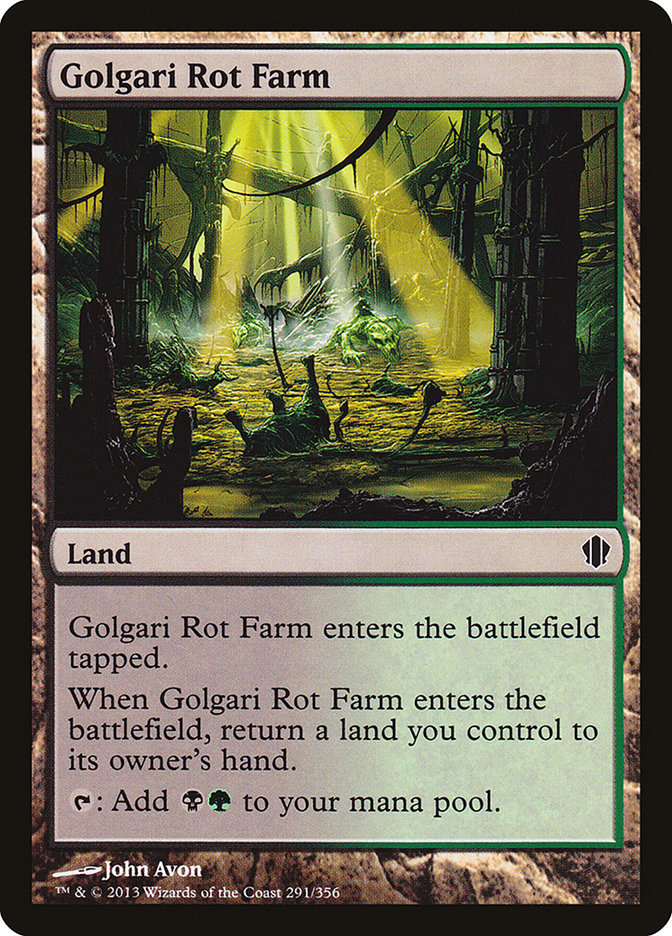 Golgari Rot Farm [Commander 2013] | Galaxy Games LLC