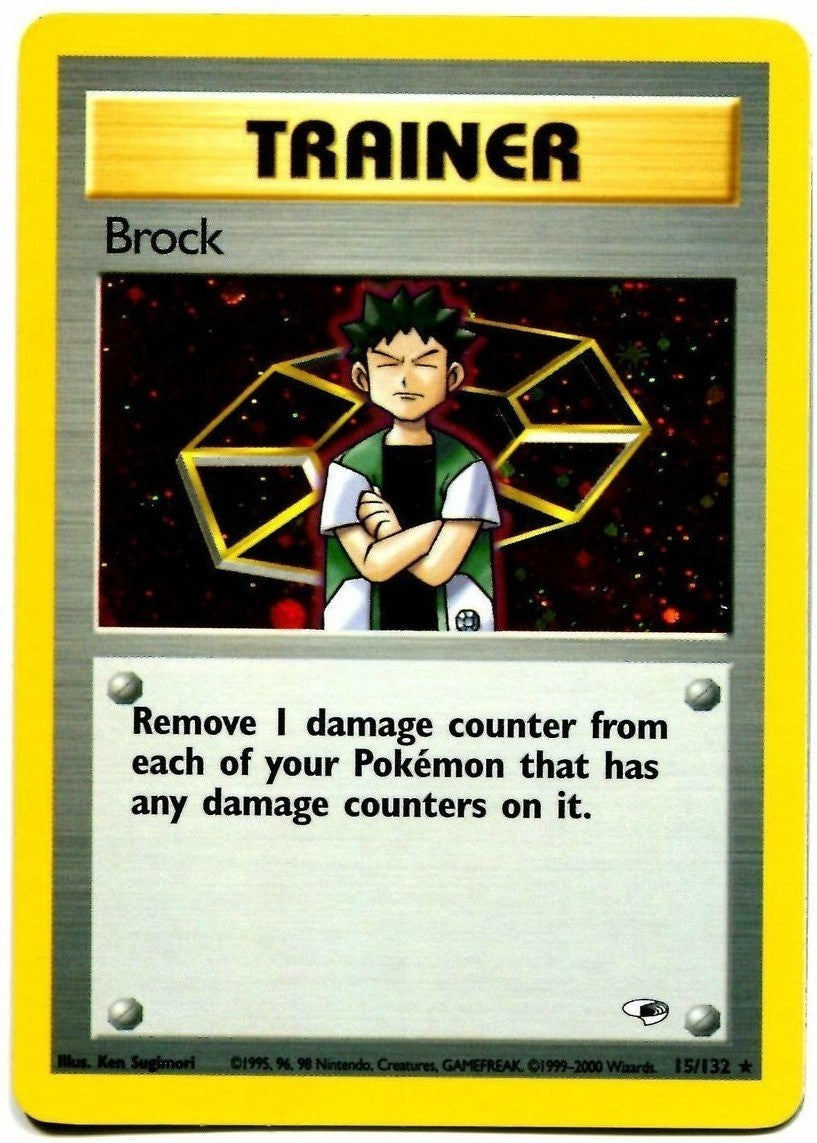 Brock (15/132) [Gym Heroes Unlimited] | Galaxy Games LLC