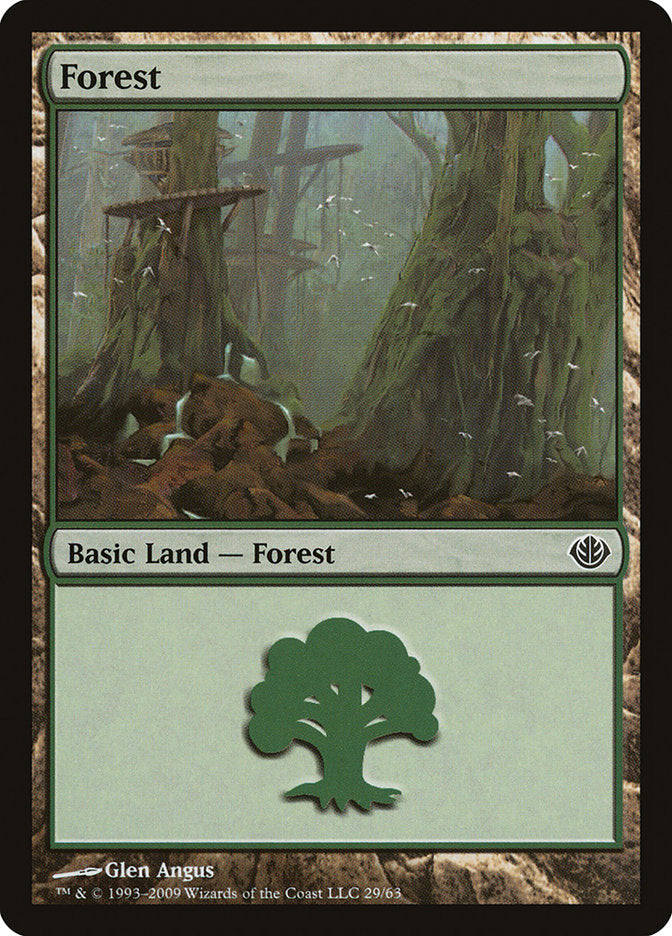 Forest (29) [Duel Decks: Garruk vs. Liliana] | Galaxy Games LLC