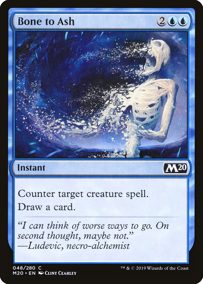 Bone to Ash [Core Set 2020] | Galaxy Games LLC
