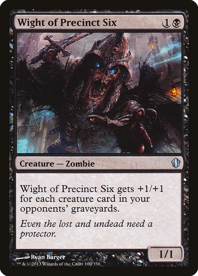 Wight of Precinct Six [Commander 2013] | Galaxy Games LLC