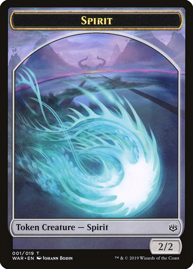 Spirit Token [War of the Spark Tokens] | Galaxy Games LLC