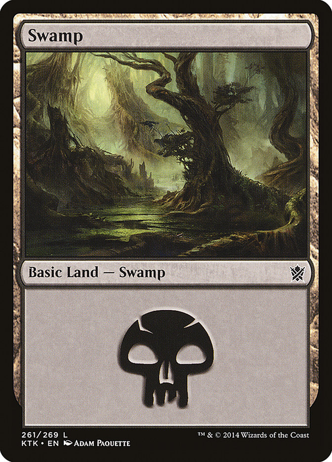 Swamp (261) [Khans of Tarkir] | Galaxy Games LLC