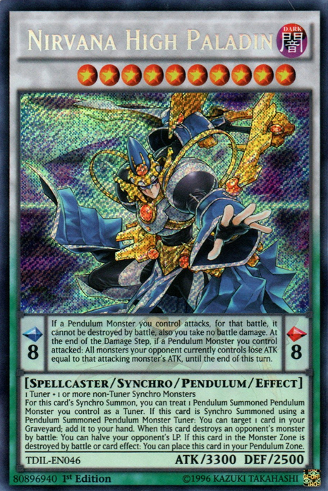 Nirvana High Paladin [TDIL-EN046] Secret Rare | Galaxy Games LLC