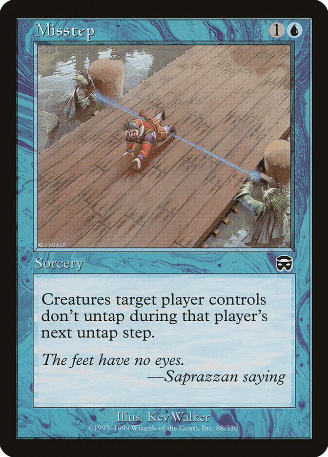 Misstep [Mercadian Masques] | Galaxy Games LLC