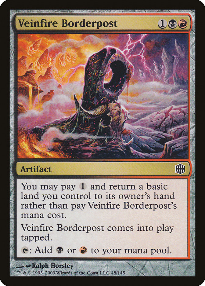 Veinfire Borderpost [Alara Reborn] | Galaxy Games LLC