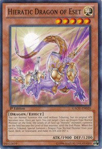 Hieratic Dragon of Eset [GAOV-EN020] Common | Galaxy Games LLC