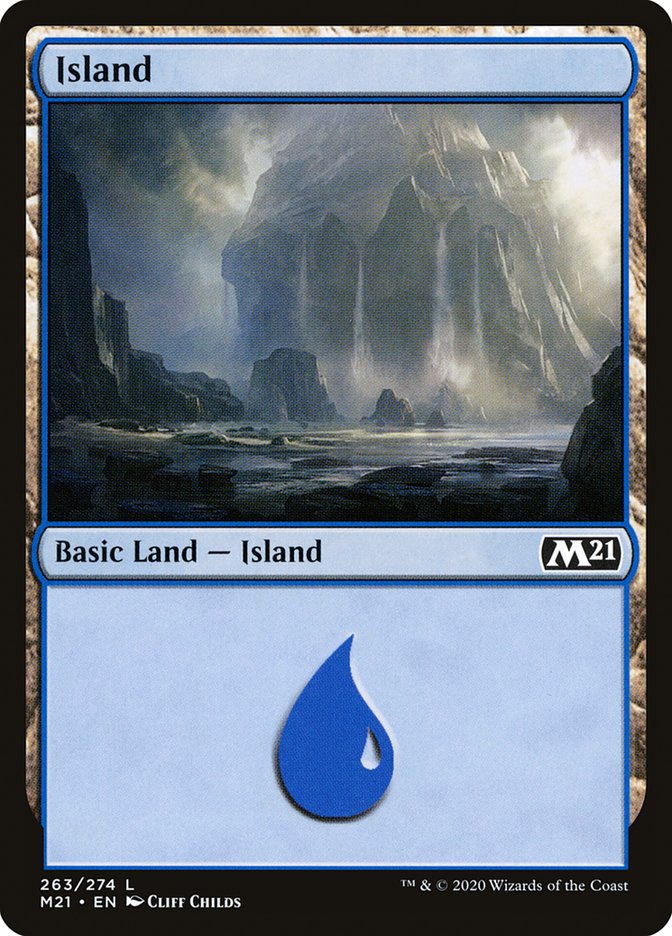 Island (263) [Core Set 2021] | Galaxy Games LLC