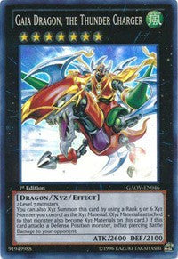 Gaia Dragon, the Thunder Charger [GAOV-EN046] Super Rare | Galaxy Games LLC