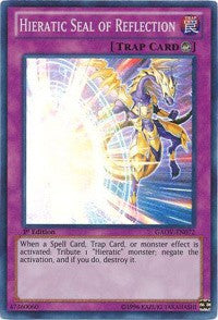 Hieratic Seal of Reflection [GAOV-EN072] Super Rare | Galaxy Games LLC