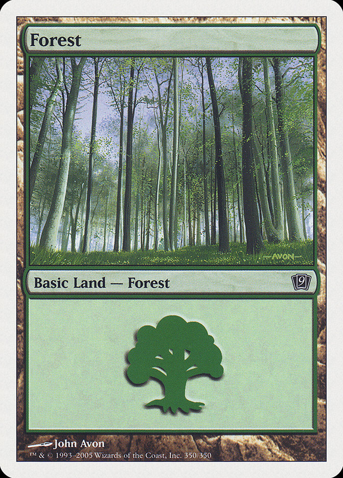 Forest (350) [Ninth Edition] | Galaxy Games LLC