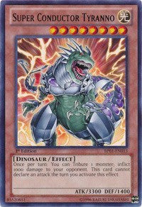 Super Conductor Tyranno [BP01-EN013] Rare | Galaxy Games LLC