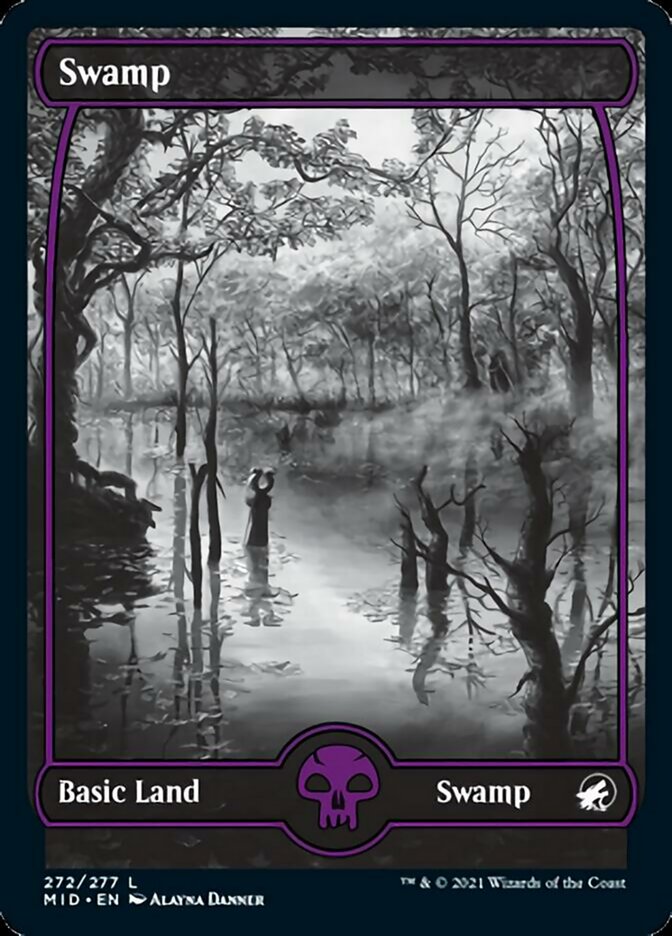 Swamp (272) [Innistrad: Midnight Hunt] | Galaxy Games LLC