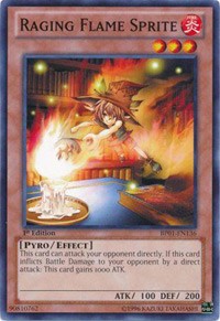 Raging Flame Sprite [BP01-EN136] Common | Galaxy Games LLC