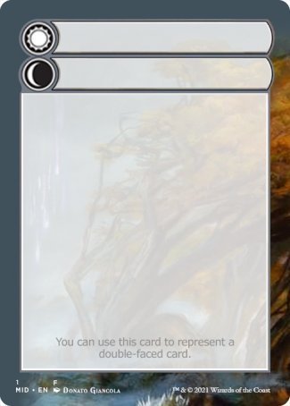 Helper Card (1/9) [Innistrad: Midnight Hunt Tokens] | Galaxy Games LLC