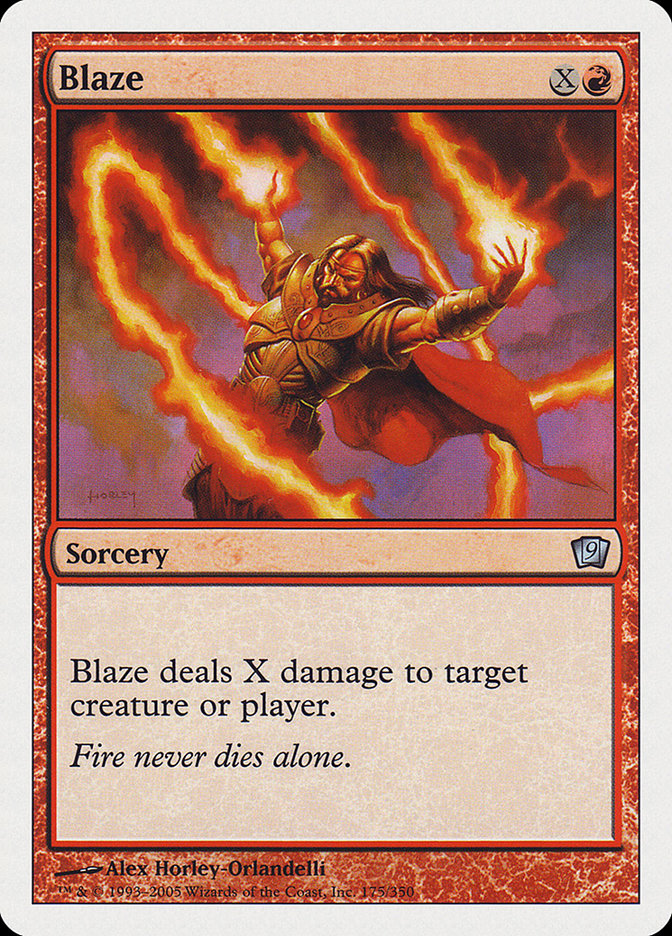 Blaze [Ninth Edition] | Galaxy Games LLC