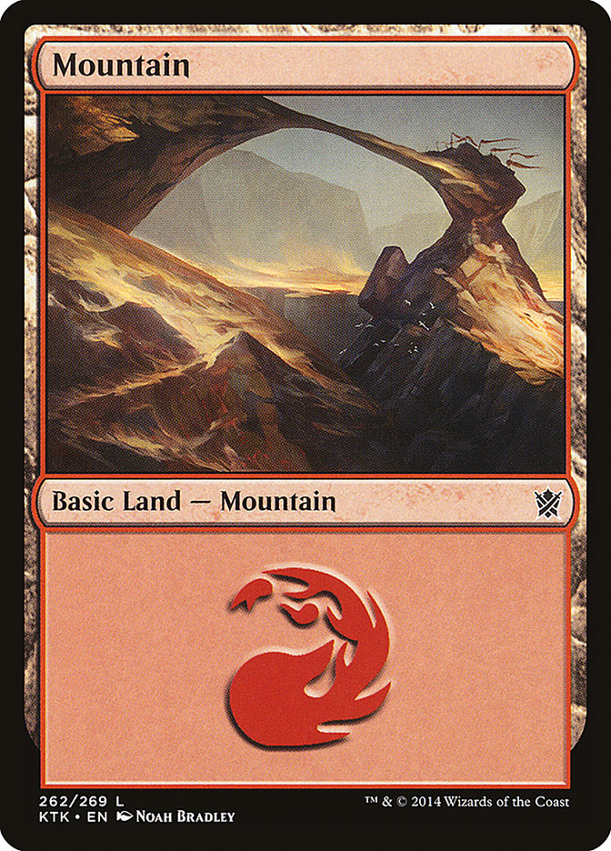 Mountain (262) [Khans of Tarkir] | Galaxy Games LLC