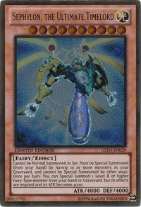 Sephylon, the Ultimate Timelord [GLD5-EN029] Gold Rare | Galaxy Games LLC