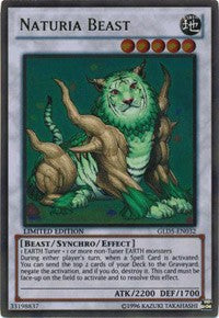 Naturia Beast [GLD5-EN032] Gold Rare | Galaxy Games LLC