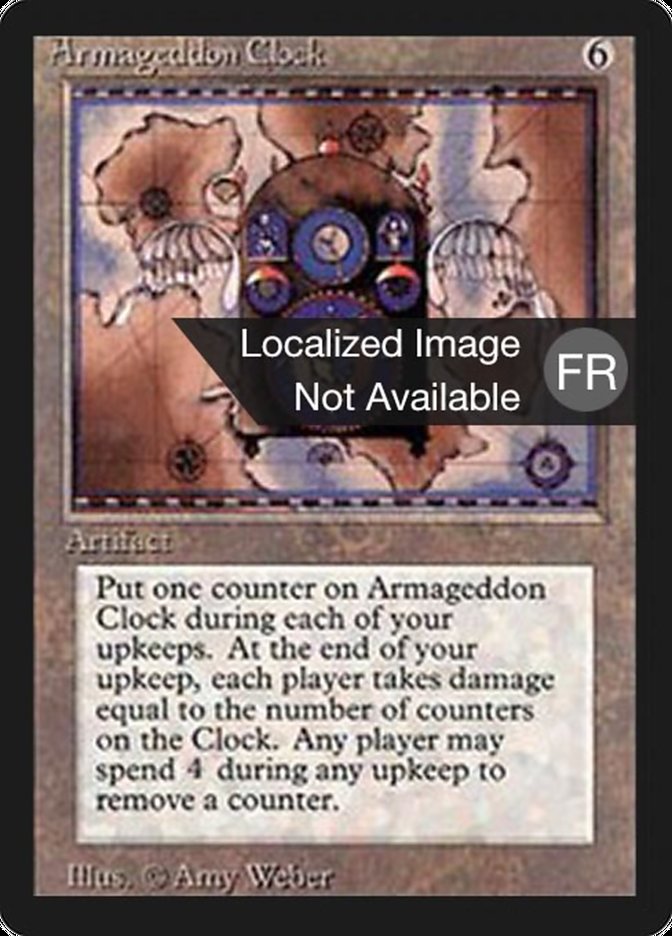 Armageddon Clock [Foreign Black Border] | Galaxy Games LLC