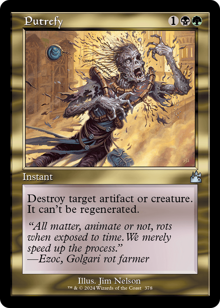 Putrefy (Retro Frame) [Ravnica Remastered] | Galaxy Games LLC