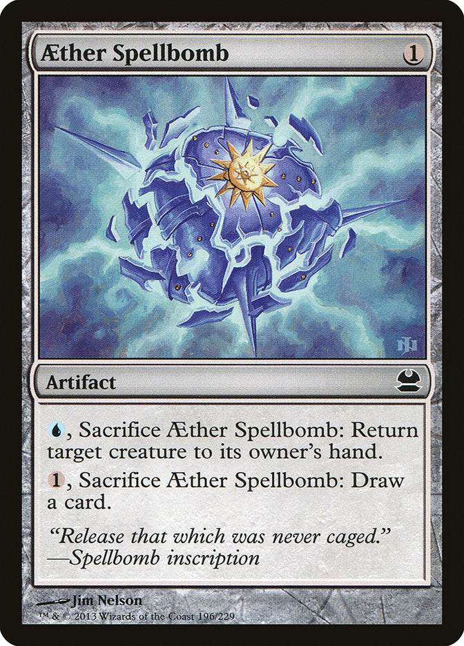 Aether Spellbomb [Modern Masters] | Galaxy Games LLC