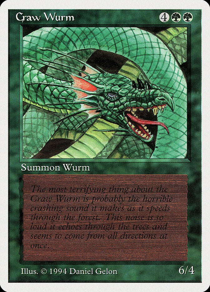 Craw Wurm [Summer Magic / Edgar] | Galaxy Games LLC