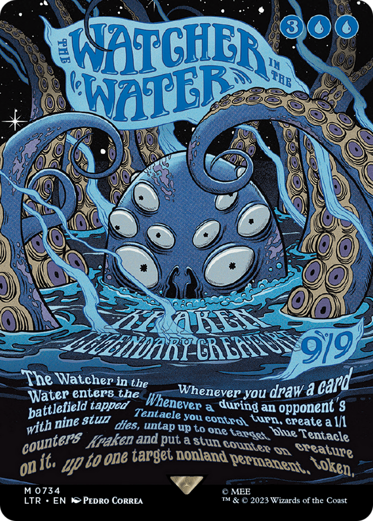 The Watcher in the Water (Borderless Poster) [The Lord of the Rings: Tales of Middle-Earth] | Galaxy Games LLC
