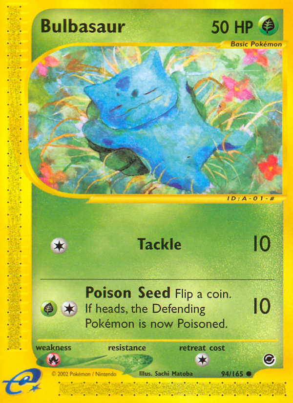 Bulbasaur (94/165) [Expedition: Base Set] | Galaxy Games LLC