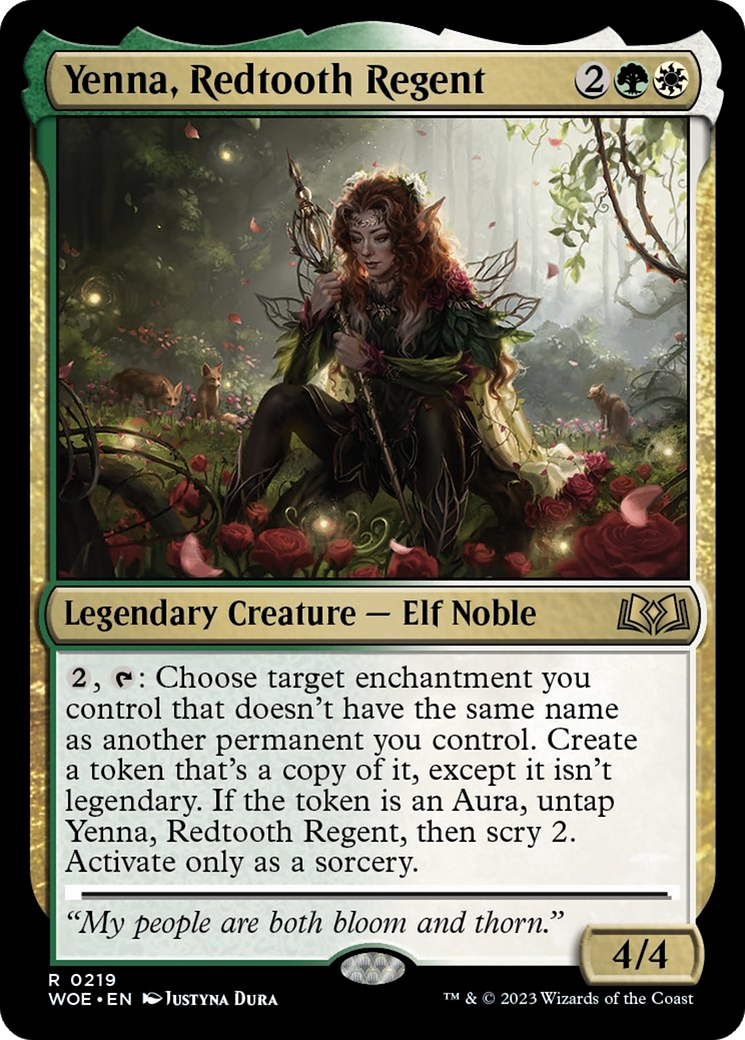 Yenna, Redtooth Regent [Wilds of Eldraine] | Galaxy Games LLC