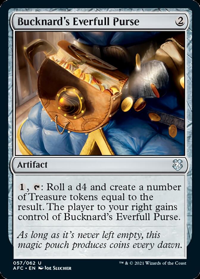 Bucknard's Everfull Purse [Dungeons & Dragons: Adventures in the Forgotten Realms Commander] | Galaxy Games LLC