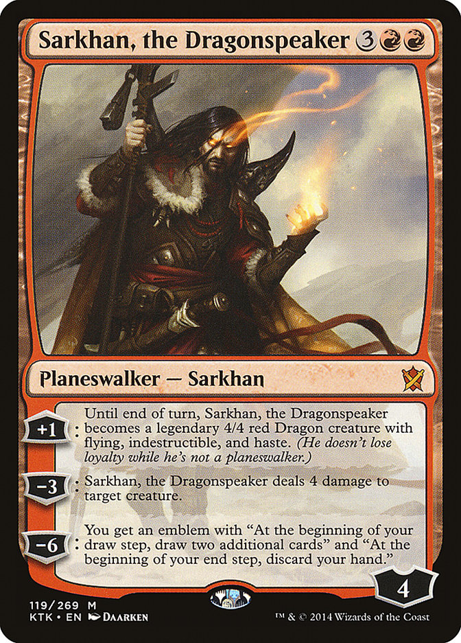 Sarkhan, the Dragonspeaker [Khans of Tarkir] | Galaxy Games LLC